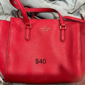 Kate Spade Cherry Red Satchel